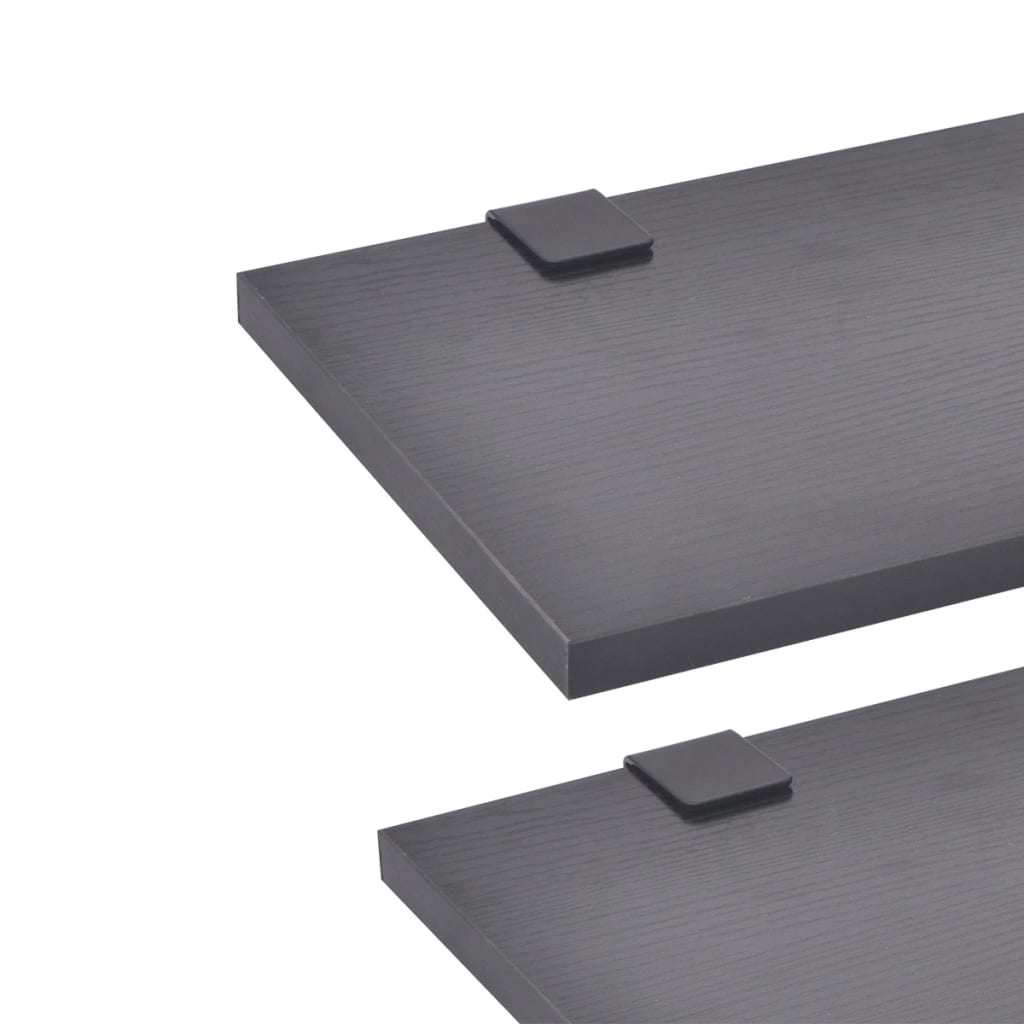 Set Mobili da Bagno 11 pz con Lavabo e Rubinetto Nero | homemem39