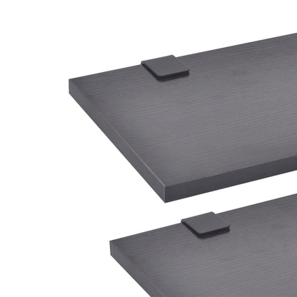 Set Mobili da Bagno 11 pz con Lavabo e Rubinetto Nero | homemem39