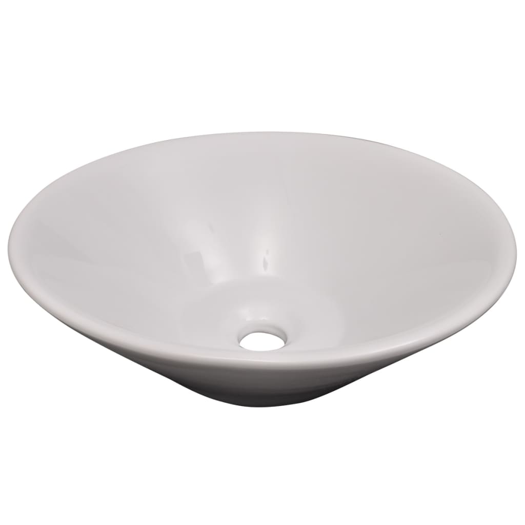 Set Mobili da Bagno 9 pz con Lavabo e Rubinetto Nero | homemem39