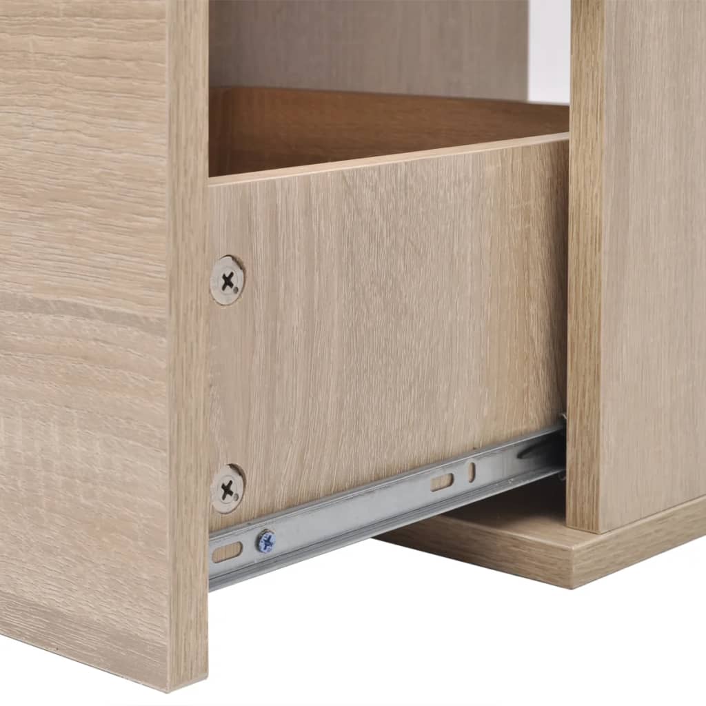 Set Mobili da Bagno 9 pz con Lavabo e Rubinetto Beige | homemem39