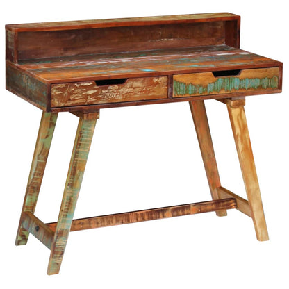 Scrivania in Legno Massello Anticato - homemem39