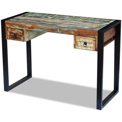 Scrivania in Legno Massello Anticato - homemem39
