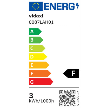 Applique LED Parete 2pz Acciaio Inox Proiezione Alto/Basso