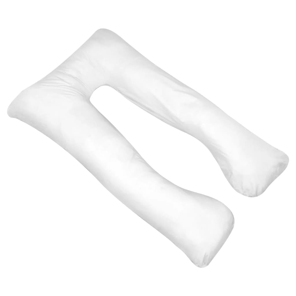 Cuscino di Gravidanza 90x145 cm Bianco | homemem39