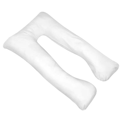 Cuscino di Gravidanza 90x145 cm Bianco | homemem39