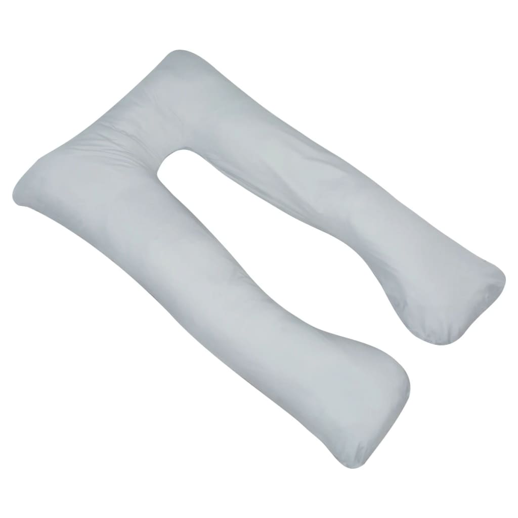 Cuscino di Gravidanza 90 x 145 cm Grigio | homemem39
