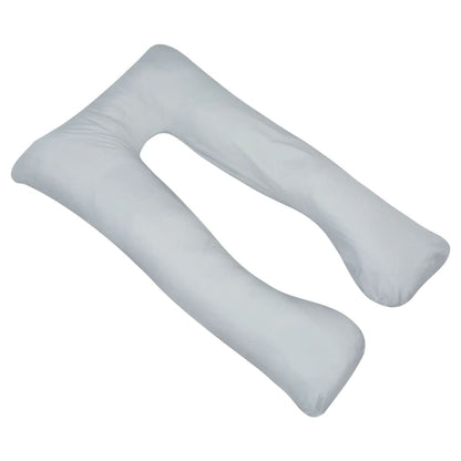 Cuscino di Gravidanza 90 x 145 cm Grigio | homemem39