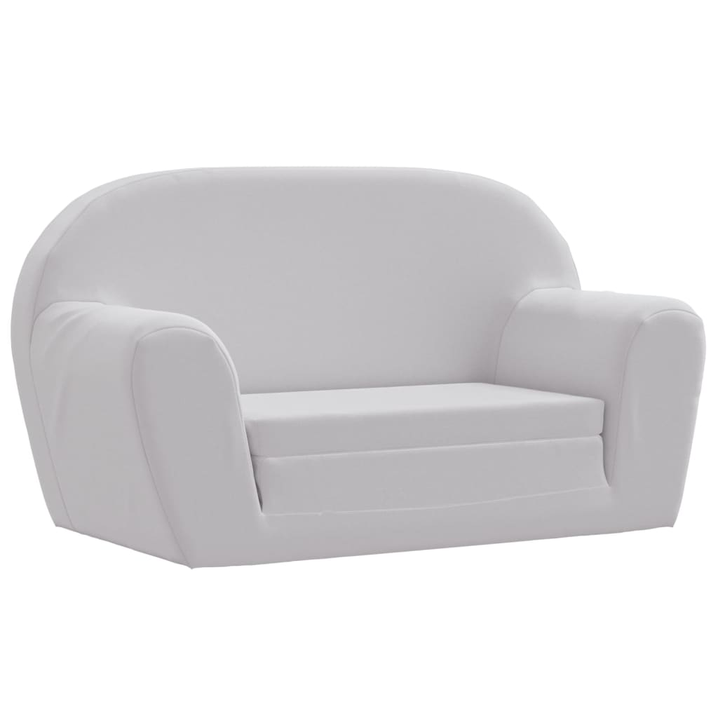 Poltrona Letto per Bambini Grigio Chiaro