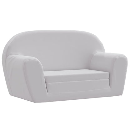 Poltrona Letto per Bambini Grigio Chiaro