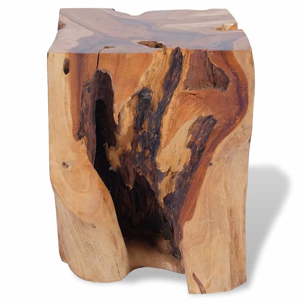 Sgabello in Legno Massello di Teak - homemem39