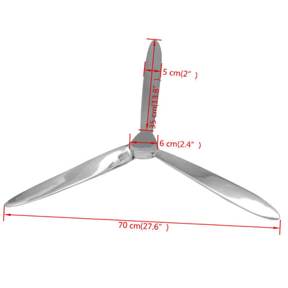 Elica Montaggio a Muro Alluminio 70 cm Argento - homemem39
