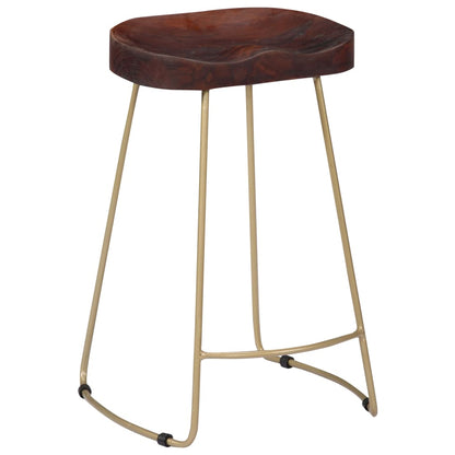Sgabelli da Bar Gavin 2 pz Legno Massello di Mango - homemem39