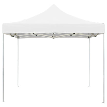 Gazebo Professionale Pieghevole in Alluminio 3x3m Bianco | homemem39