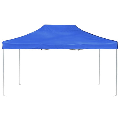 Gazebo Professionale Pieghevole Alluminio 4,5x3 m Blu - homemem39