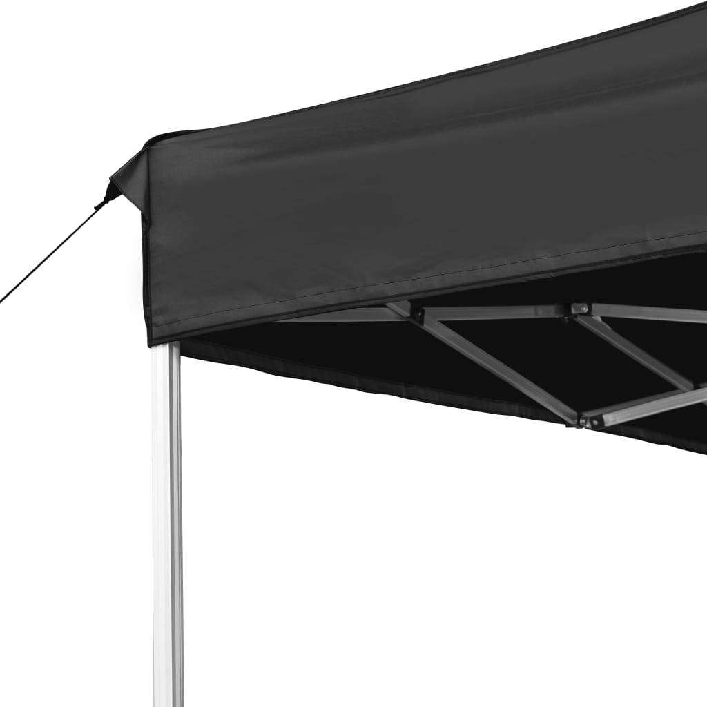 Gazebo Professionale Pieghevole Alluminio 4,5x3 m Antracite - homemem39