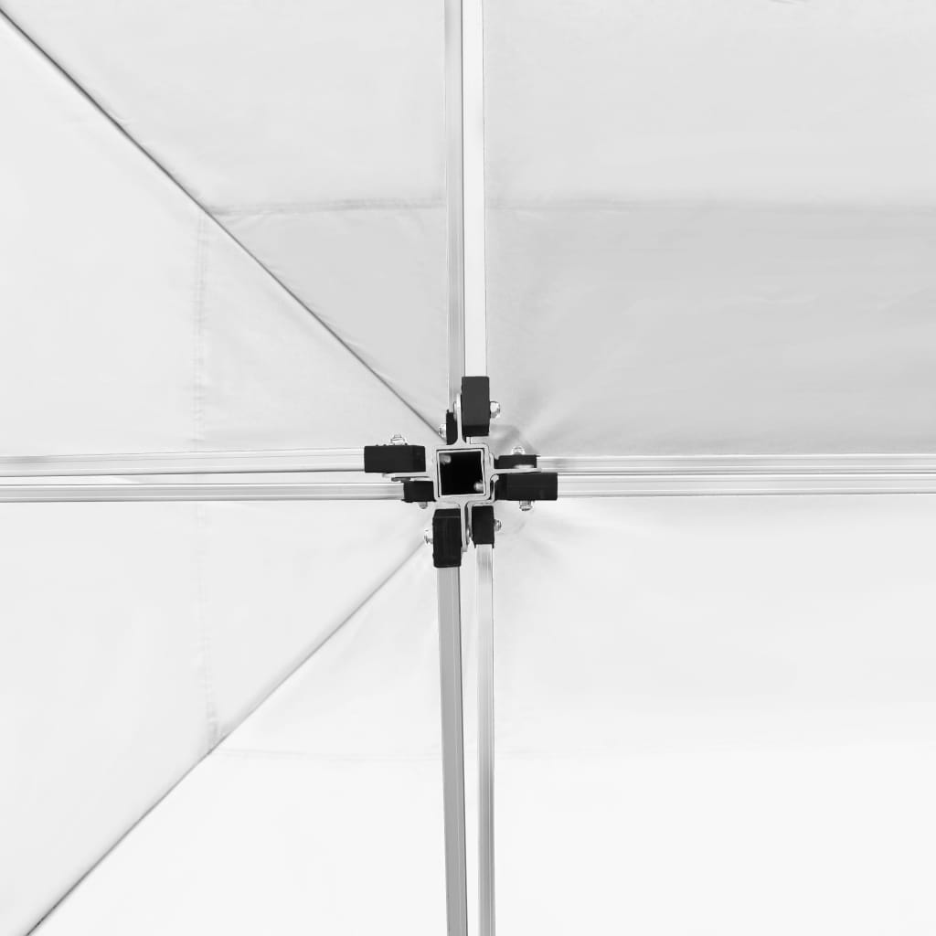 Gazebo Professionale Pieghevole Alluminio Pareti 4,5x3m Bianco | homemem39