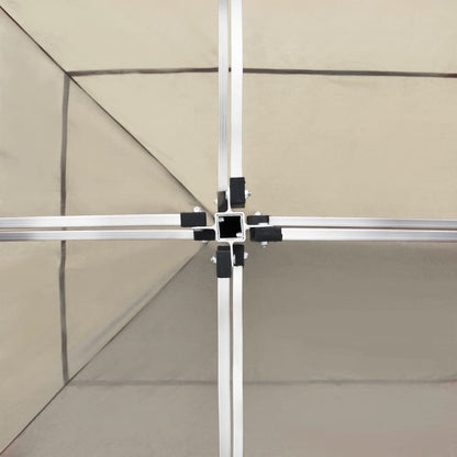 Gazebo Professionale Pieghevole in Alluminio 6x3 m Crema - homemem39