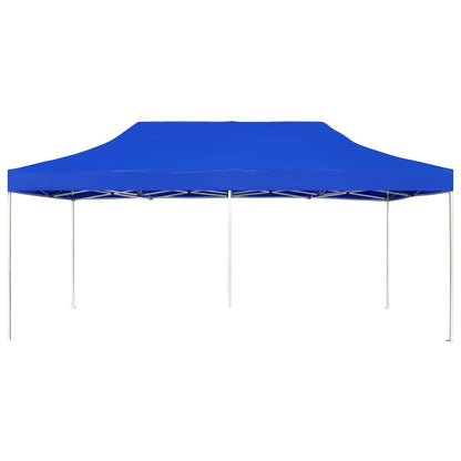 Gazebo Professionale Pieghevole Alluminio 6x3 m Blu - homemem39