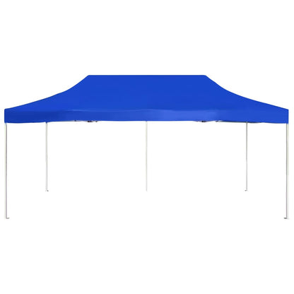 Gazebo Professionale Pieghevole Alluminio 6x3 m Blu - homemem39
