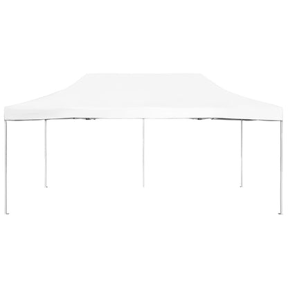 Gazebo Professionale Pieghevole Alluminio 6x3 m Bianco - homemem39