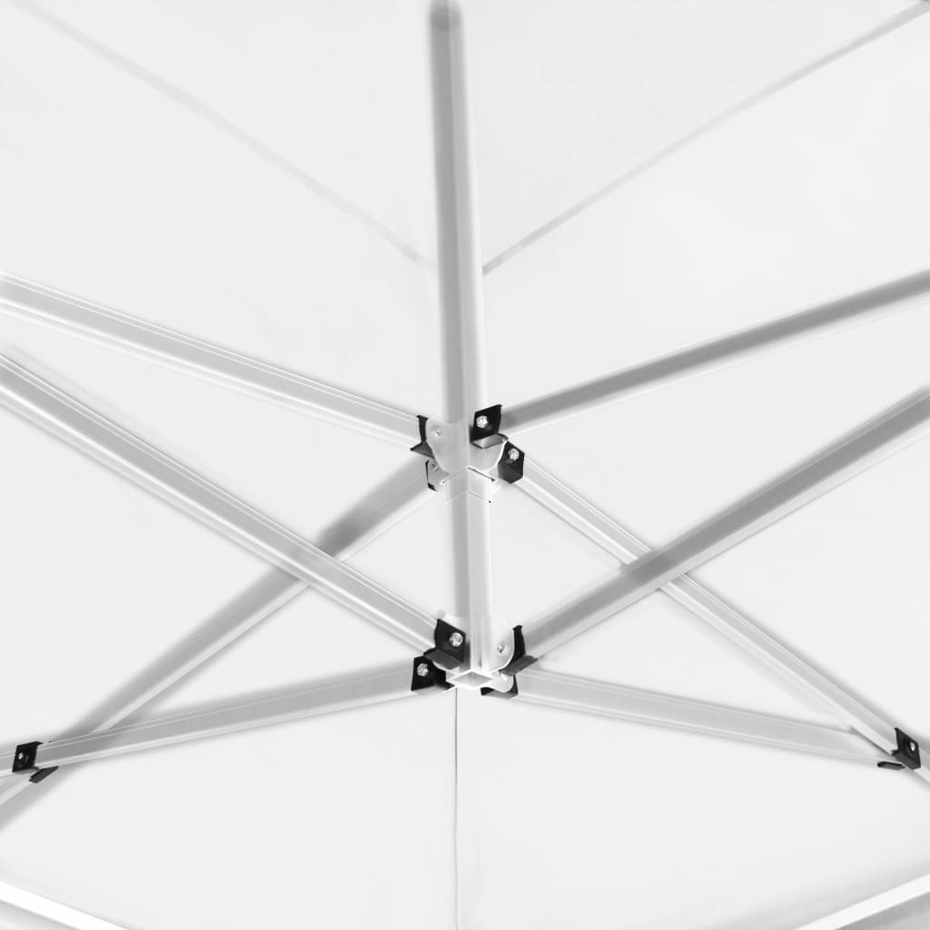 Gazebo Professionale Pieghevole Alluminio 6x3 m Bianco - homemem39
