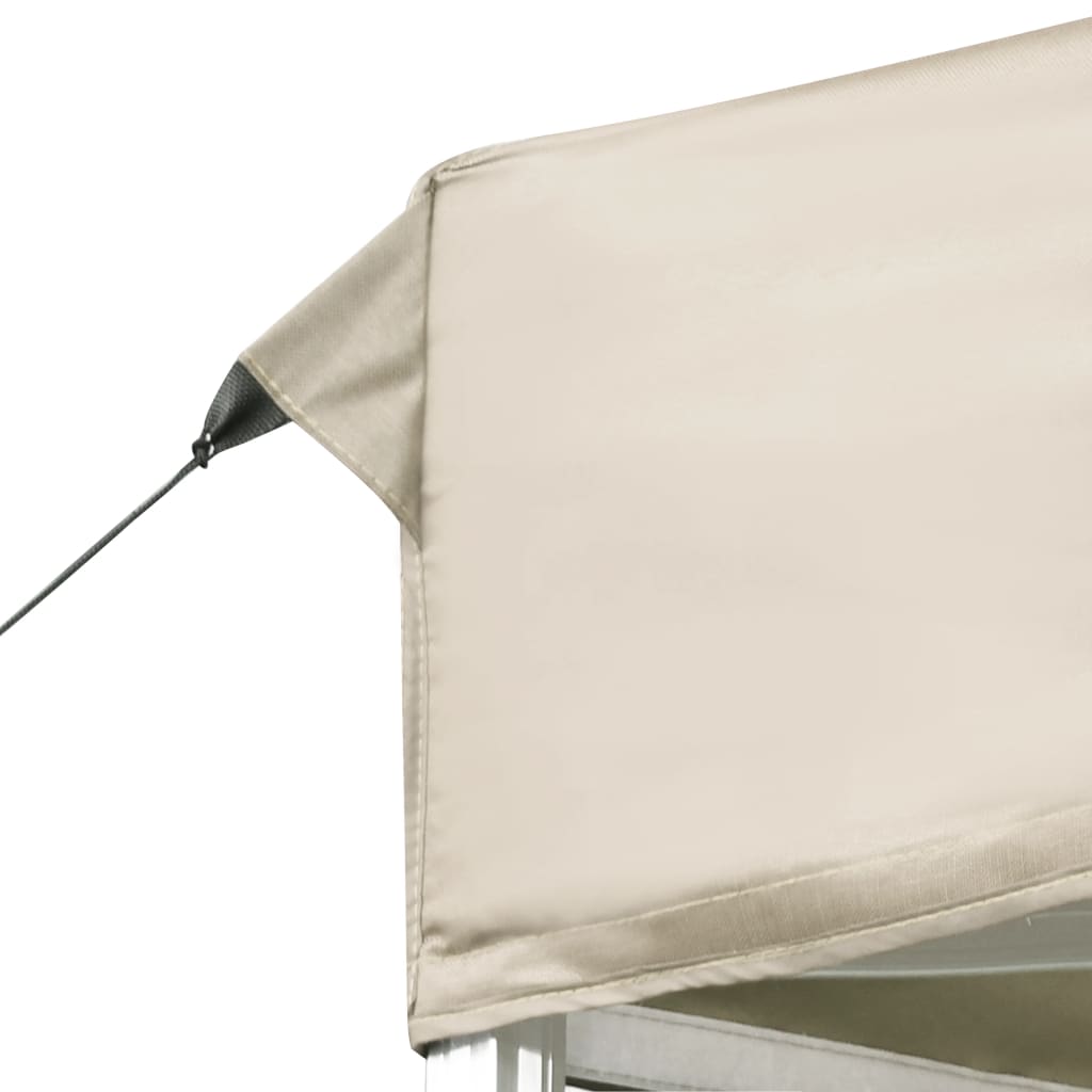 Gazebo Professionale Pieghevole Alluminio con Pareti 6x3m Crema | homemem39