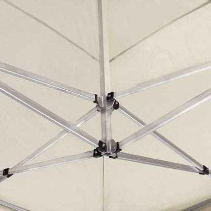 Gazebo Professionale Pieghevole Alluminio con Pareti 6x3m Crema | homemem39
