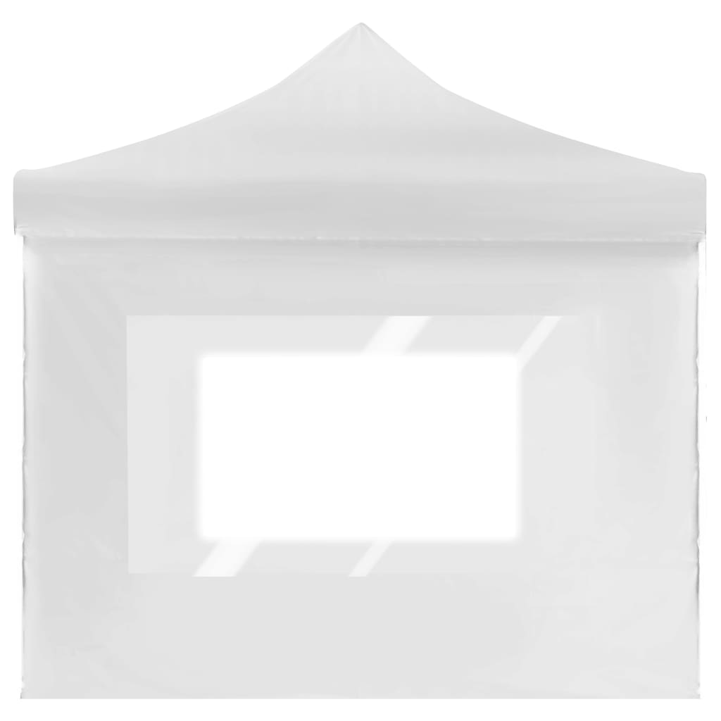 Gazebo Professionale Pieghevole Alluminio e Pareti 6x3m Bianco | homemem39