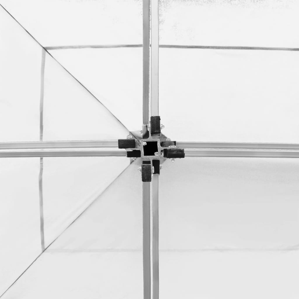 Gazebo Professionale Pieghevole Alluminio e Pareti 6x3m Bianco | homemem39