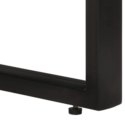 Scrivania con 2 Cassetti 110x50x77cm Legno Massello di Acacia | homemem39