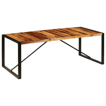 Tavolo da Pranzo 220x100x75 cm Legno Massello di Acacia | homemem39