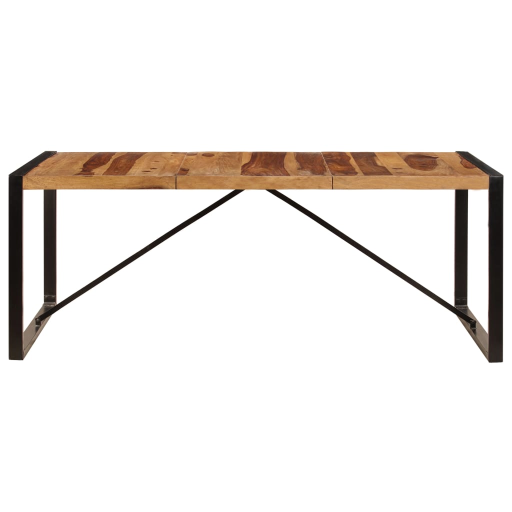 Tavolo da Pranzo 200x100x75 cm in Legno Massello di Acacia | homemem39