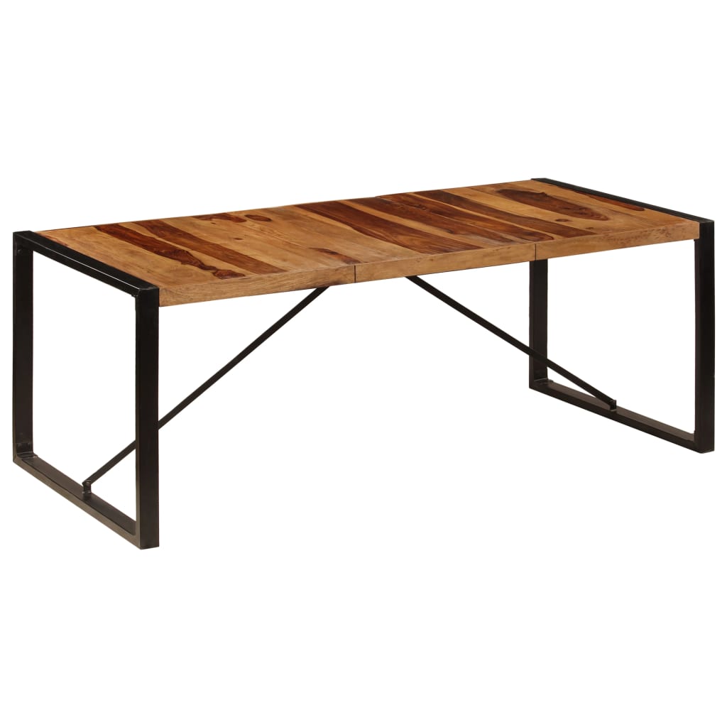 Tavolo da Pranzo 200x100x75 cm in Legno Massello di Acacia | homemem39