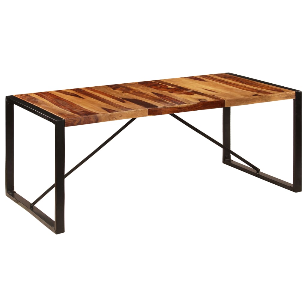 Tavolo da Pranzo 200x100x75 cm in Legno Massello di Acacia | homemem39