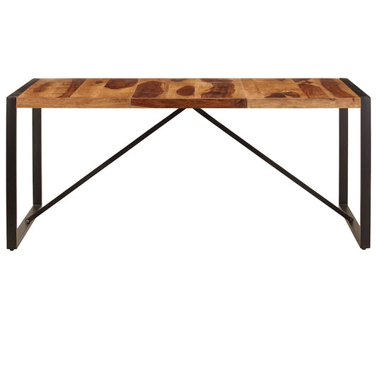 Tavolo da Pranzo 180x90x75cm in Legno Massello di Acacia