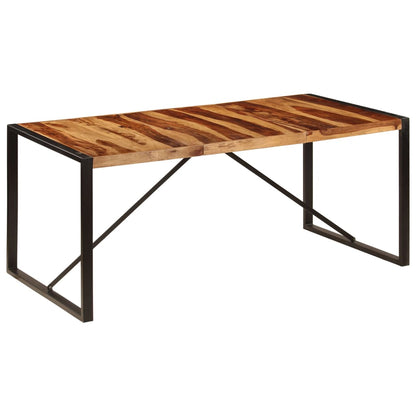 Tavolo da Pranzo 180x90x75cm in Legno Massello di Acacia - homemem39