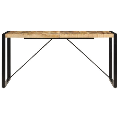 Tavolo da Pranzo 160x80x75 cm in Legno Massello di Mango - homemem39