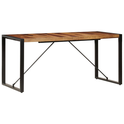 Tavolo da Pranzo 160x80x75 cm in Legno Massello di Acacia | homemem39
