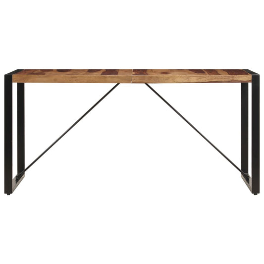 Tavolo da Pranzo 140x70x75 cm in Legno Massello di Acacia | homemem39