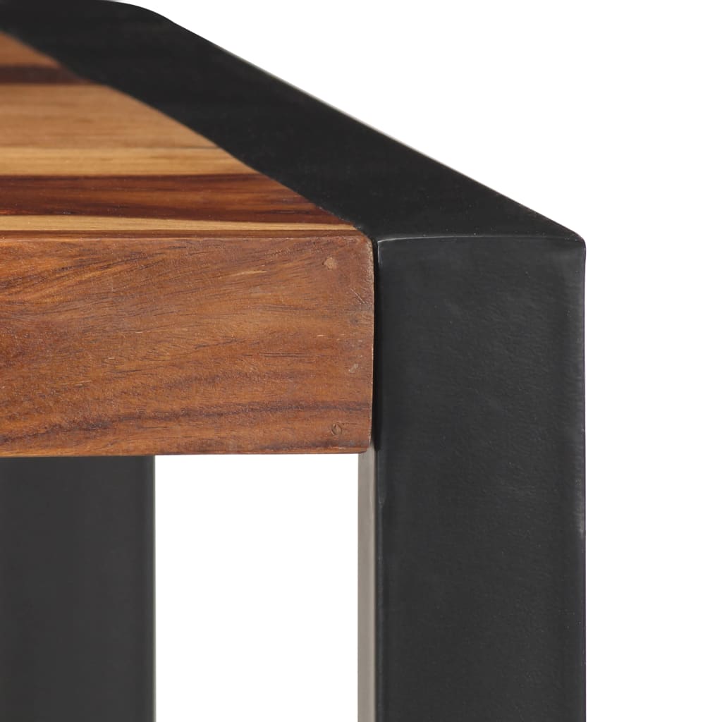 Tavolo da Pranzo 120x60x76 cm in Legno Massello di Acacia | homemem39