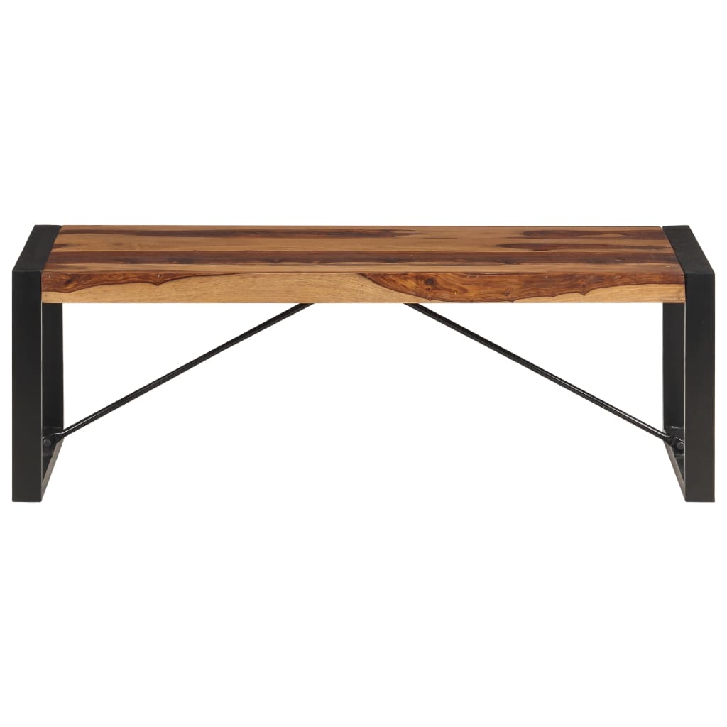 Tavolino da Salotto 120x60x40 cm in Legno Massello di Acacia | homemem39