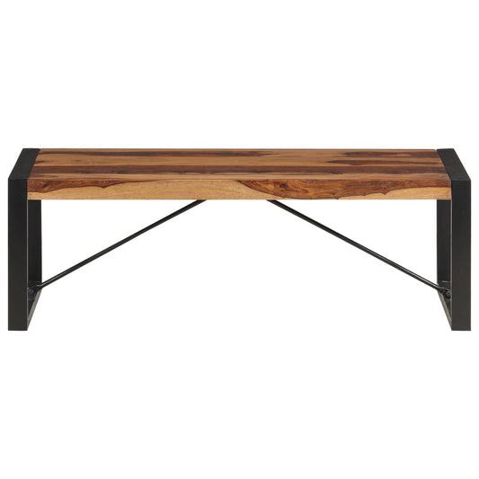 Tavolino da Salotto 120x60x40 cm in Legno Massello di Acacia | homemem39