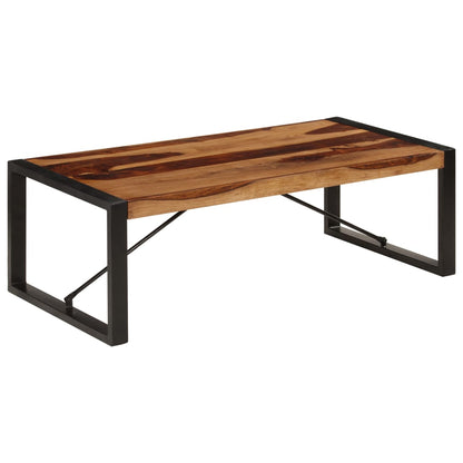 Tavolino da Salotto 120x60x40 cm in Legno Massello di Acacia | homemem39