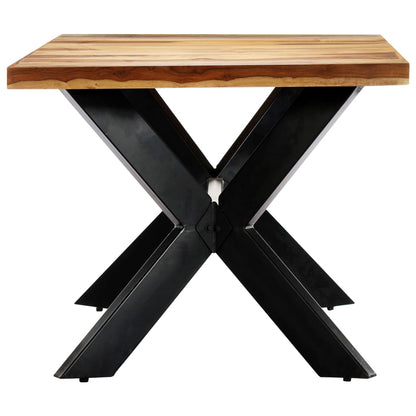 Tavolo da Pranzo 180x90x75cm in Legno Massello di Acacia
