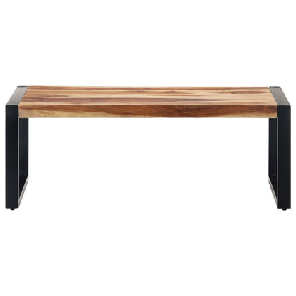 Tavolino da Salotto 110x60x40 cm in Massello di Acacia | homemem39