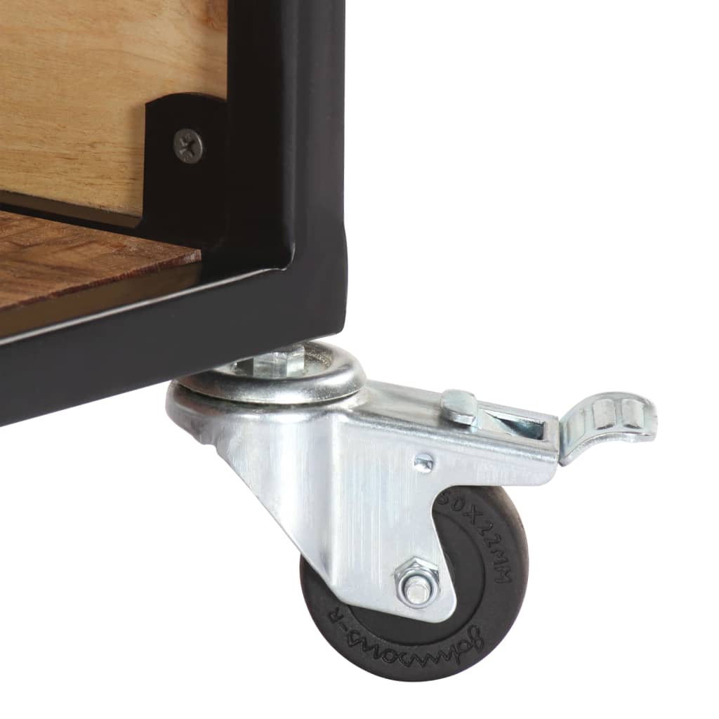 Tavolino da Salotto 70x70x32 cm in Legno Massello d'Acacia