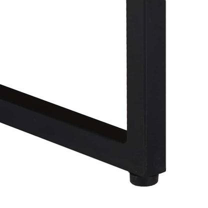 Tavolino da Salotto 110x110x36 cm Legno Massello di Acacia