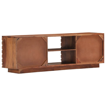 Mobile Porta TV 120x30x40 cm in Legno Massello di Acacia