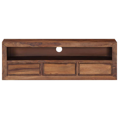 Mobile Porta TV 120x30x40 cm in Legno Massello di Acacia - homemem39