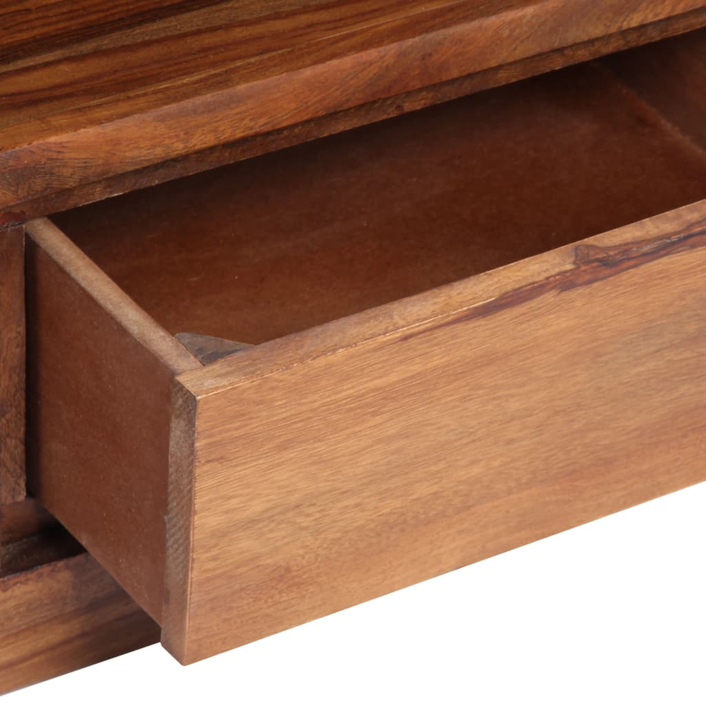 Mobile Porta TV 120x30x40 cm in Legno Massello di Acacia - homemem39